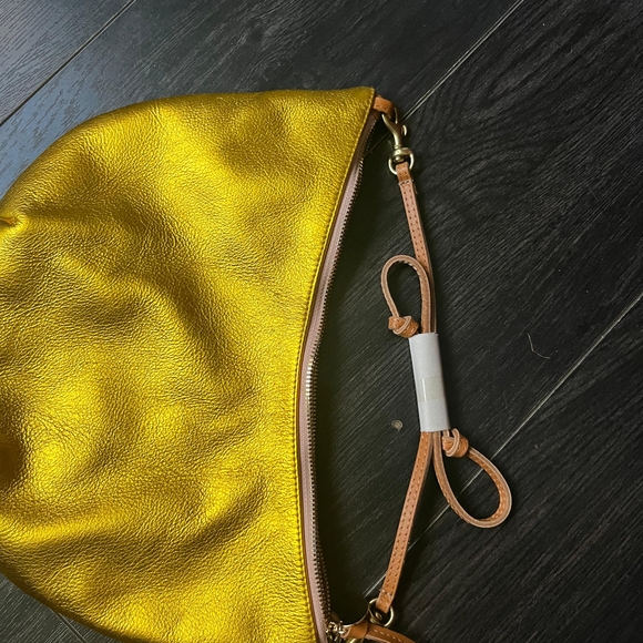 Clare V Metallic Gold Clutch - Picture 6 of 6